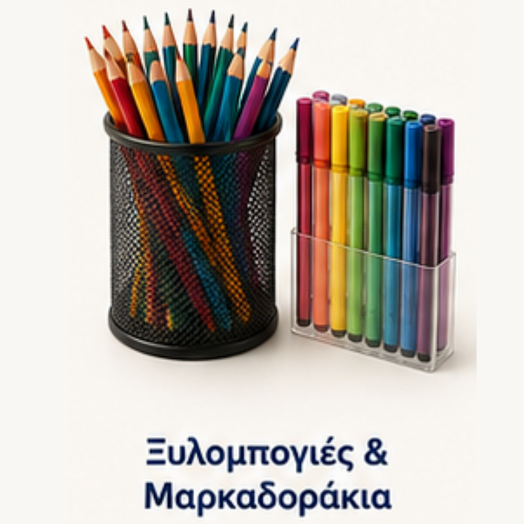 Ξυλομπογιές & Μαρκαδοράκια 🖍️