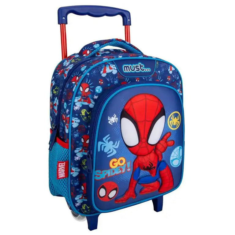 Must Go Spidey Trolley Bag 2 Compartments