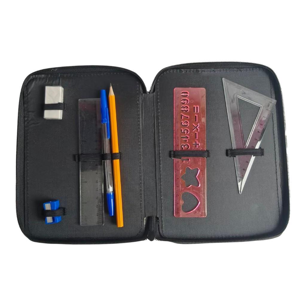 Must Double Pencil Case Filled Team Game Pad - Σχολική Κασετίνα Διπλή Γεμάτη