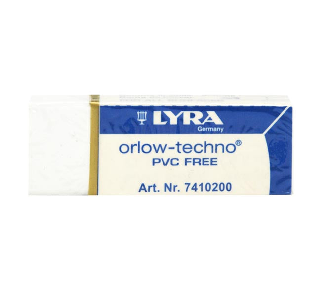 Lyra Orlow-Techno PVC-Free White Eraser - Γόμα -Σβηστήρι