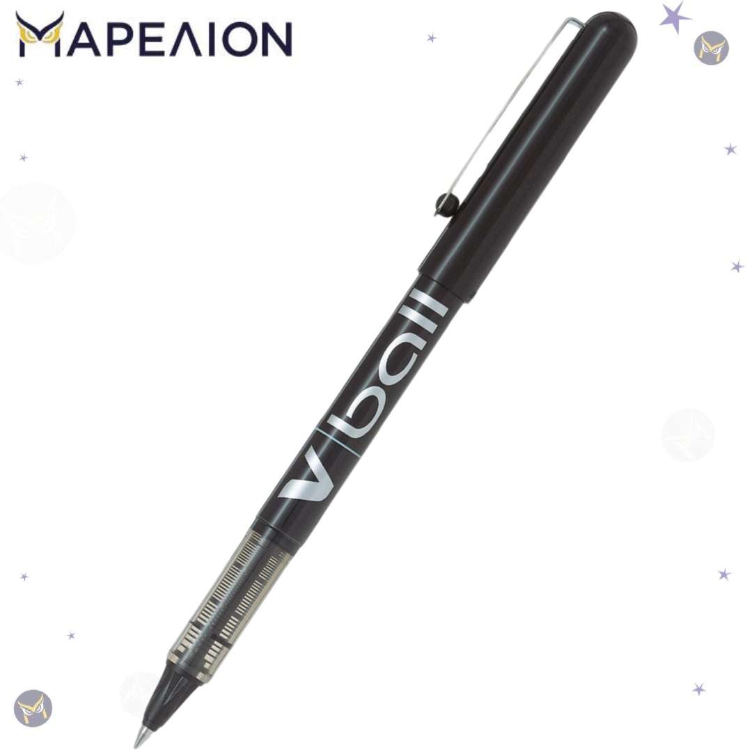 Pilot V-Ball Liquid Ink Rollerball Pen 0.5mm, 4 Colors - Στυλό PILOT 4 Χρώματα / BL-VB5 series