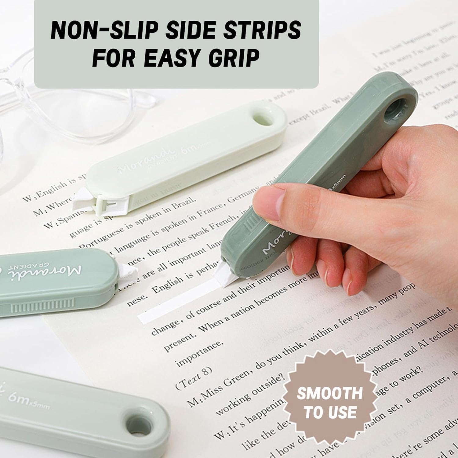 Morandi Correction Tape 5mm x 5m Japanese Quality - Διορθωτική Ταινία