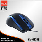 Havit Wired Mouse HV-MS753 - 3 Χρώματα - Ενσύρματο ποντίκι