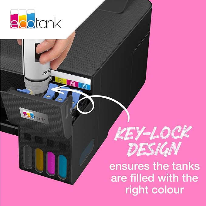 EPSON INK 103 ECO TANK BLACK T00S14A BOTTLE ΜΕΛΑΝΙ ΕΚΤΥΠΩΤΗ EPSON PRINTER INK