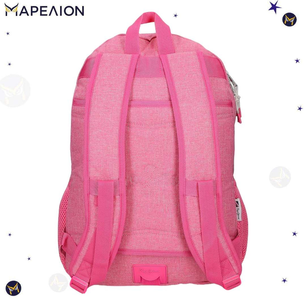 Σχολική Τσάντα Pepe Jeans Edmon Pink - School bag Backpack Σακίδιο Πλάτης