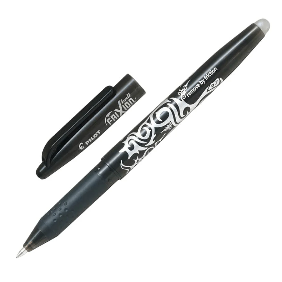 Pilot FriXion Ball Erasable Gel Pen 0.7mm Blue | Black, Refillable - Στυλό Gel που Σβήνει Μπλε | Μαύρο