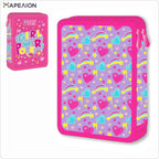 Κασετίνα Girl Power γεμάτη 2 φερμουάρ Must Pencil Case 2 Zip σχολική κασετίνα διπλή γεμάτη