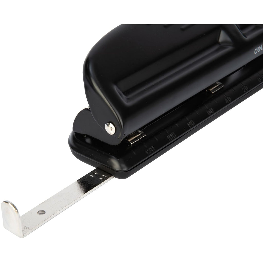 Deli 4 Hole Paper Punch 8 - Up to 15 Sheet Capacity - Τρυπητήρι 4 Τρύπες Γραφείου