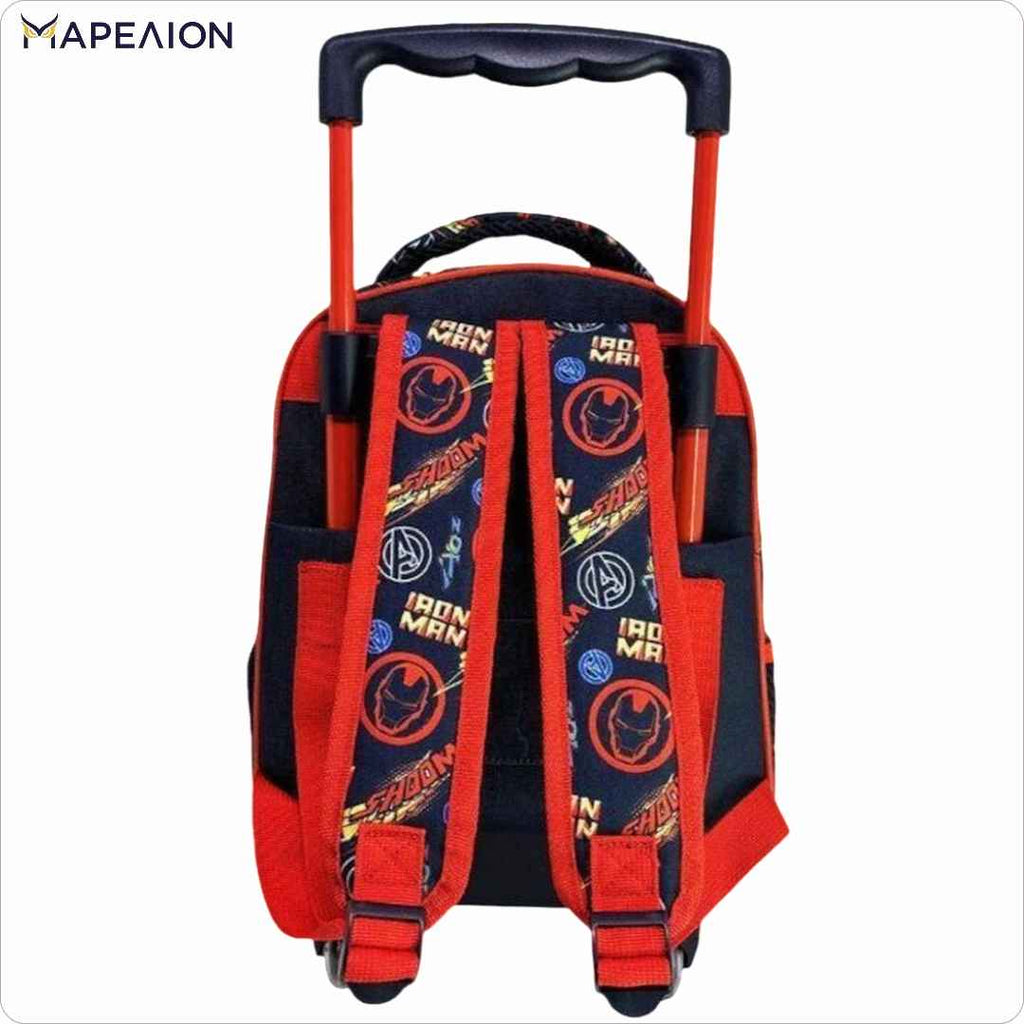 Avengers Iron Man Must Trolley Bag 2 Compartments - Σχολική Τσάντα Τρολέι Νηπίου