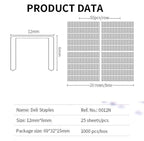 Deli Staples 24/6 Pack of 1000 - Σύρματα για Συρραπτικό 24/6 - ΧΟΝΔΡΙΚΗ ΠΩΛΗΣΗ