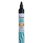 Pilot Permanent Marker Fine 3-4mm Assorted Colors - Μαρκαδόρος Ανεξίτηλος Σε 6 Χρώματα