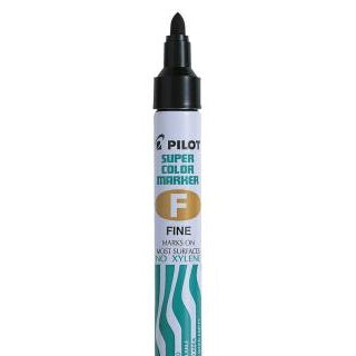 Pilot Permanent Marker Fine 3-4mm Assorted Colors - Μαρκαδόρος Ανεξίτηλος Σε 6 Χρώματα