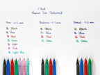 Pilot V-Ball Liquid Ink Rollerball Pen 0.5mm, 4 Colors - Στυλό PILOT 4 Χρώματα / BL-VB5 series