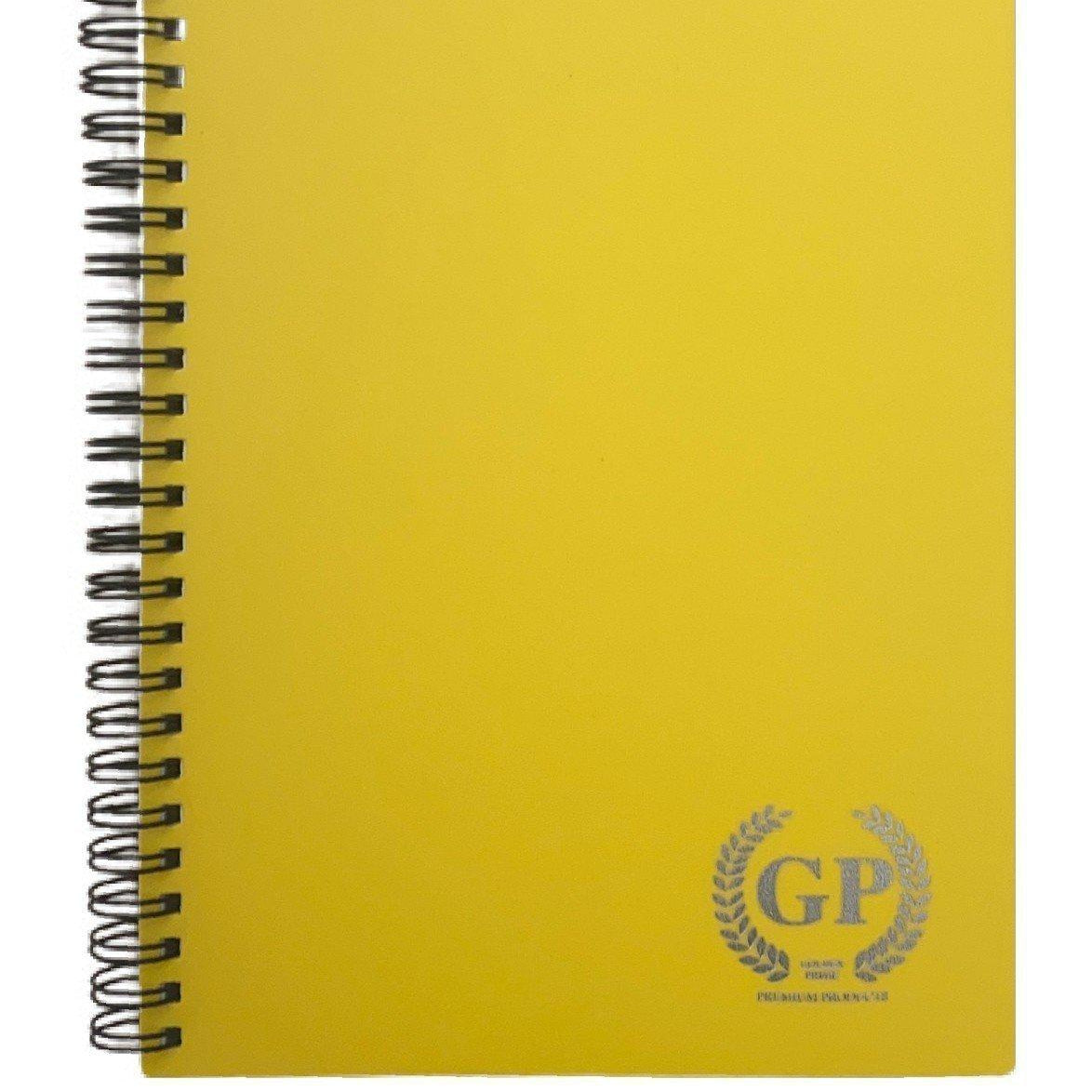 Golden Prime A5 Spiral PP Wire Notebook 80 Sheets - A5 Spiral Notebook