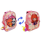 Mitama Spinny friends Backpack Unicorn & Sea Reversible 2 Compartments Toddler - Σχολική Τσάντα Πλάτης Νηπίου, Sea Διπλής Όψης 2 Θήκες