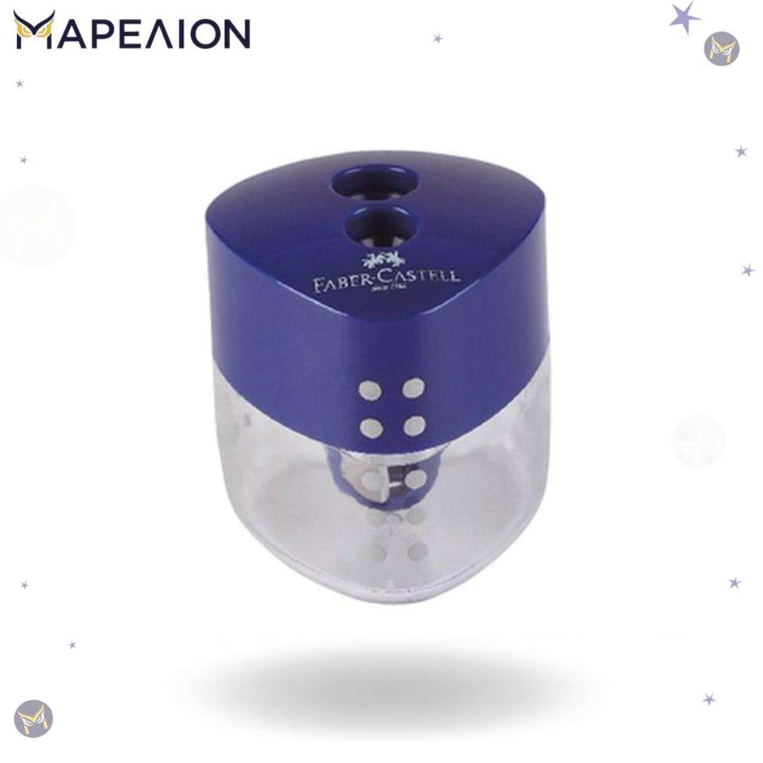 Ξύστρα Faber Castell Grip double hole Pencil sharpener 3 Χρώματα