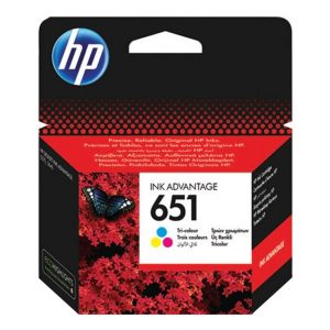 HP 651 Ink Cartridge COLOUR ΜΕΛΑΝΙ ΕΚΤΥΠΩΤΗ