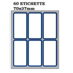 Markin Self-Adhesive Labels 70x37mm 60 stickers - Ετικέτες Αυτοκόλλητες