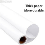Wrapping Paper 5m x 100cm , ( White / Kraft ) - Ρολό Χαρτί Περιτυλίγματος σε φυσικό Χρώμα και Ασπρο