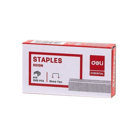 Deli Staples No.10 Pack of 1000 - Σύρματα για Συρραπτικό No.10 - ΧΟΝΔΡΙΚΗ ΠΩΛΗΣΗ