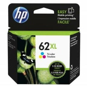 HP 62 Ink Cartridge XL Size COLOUR ΜΕΛΑΝΙ ΕΚΤΥΠΩΤΗ