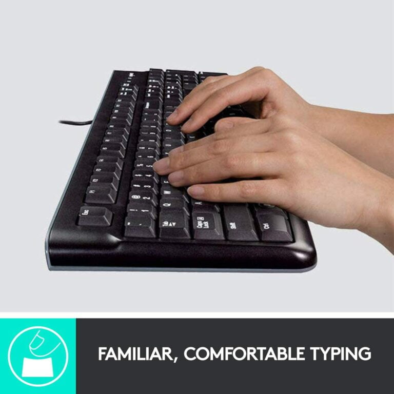 Logitech Keyboard For Business K120 Rus (920-002522) - Ενσύρματο πληκτρολόγιο ρωσικά