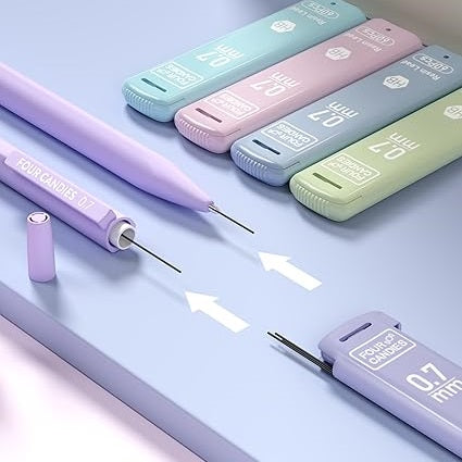 Μύτες Μολυβόπεννας 0.7, HB, 1 ΚΟΥΤΙ με 60 μύτες, Lead Refills 0.7mm HB, Break resistant Mechanical Pencil Leads Μύτες για Μηχανικό μολύβι