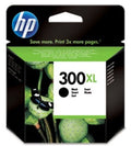 HP 300XL black ink cartridge packaging