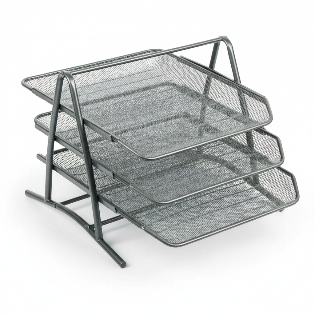 3-Tier Mesh Tray 1