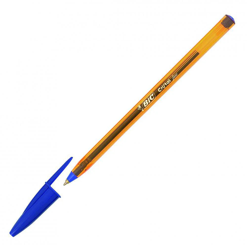 BIC Cristal Fine Ballpoint Pen Blue - Στυλό Διαρκείας Λεπτό Μπλε - ΧΟΝΔΡΙΚΗ ΠΩΛΗΣΗ