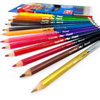 Dual Color Colouring Pencils 12pcs - Διπλά Χρωματιστά Μολύβια διπλής όψης