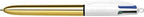 BIC 4 Colours Shine Ballpoint Pens 1.0mm Tip Assorted Metallic Barrels - Στυλό 4 Χρωμάτων Μεταλλικό