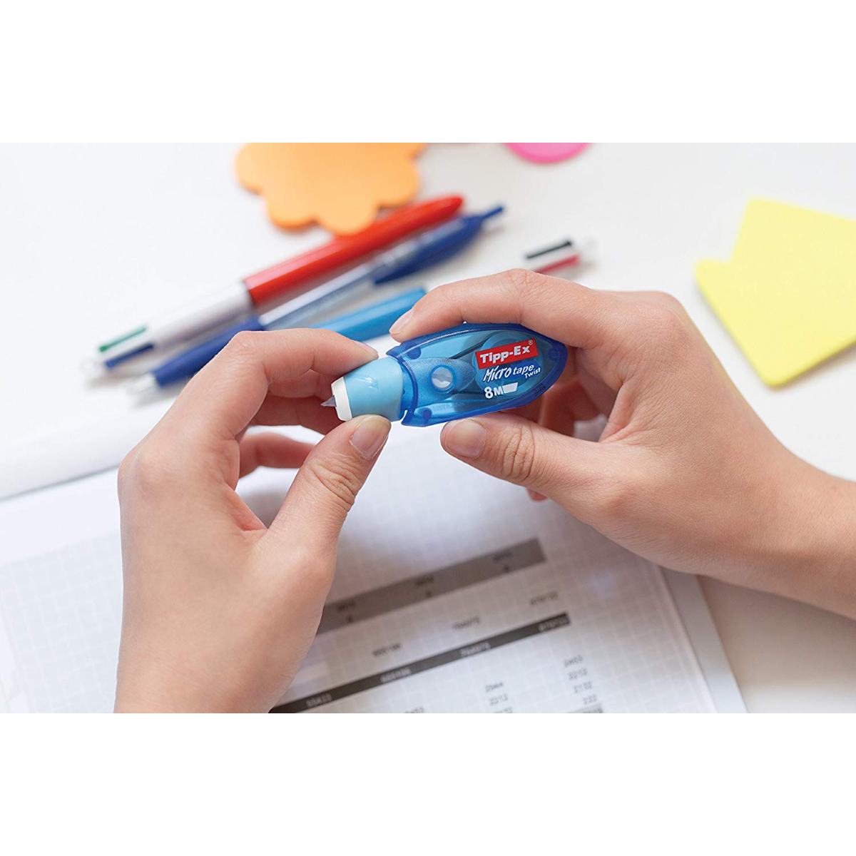 Tipp-Ex Micro Tape Twist Correction Tape 5mm x 8m , 4 Colors - Διορθωτική Ταινία σε 4 Χρώματα - ΧΟΝΔΡΙΚΗ ΠΩΛΗΣΗ