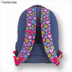 Τσάντα πλάτης δημοτικού Must Spread Your Love 3 θήκες School Backpack Must 3 Cases σχολικές τσάντες