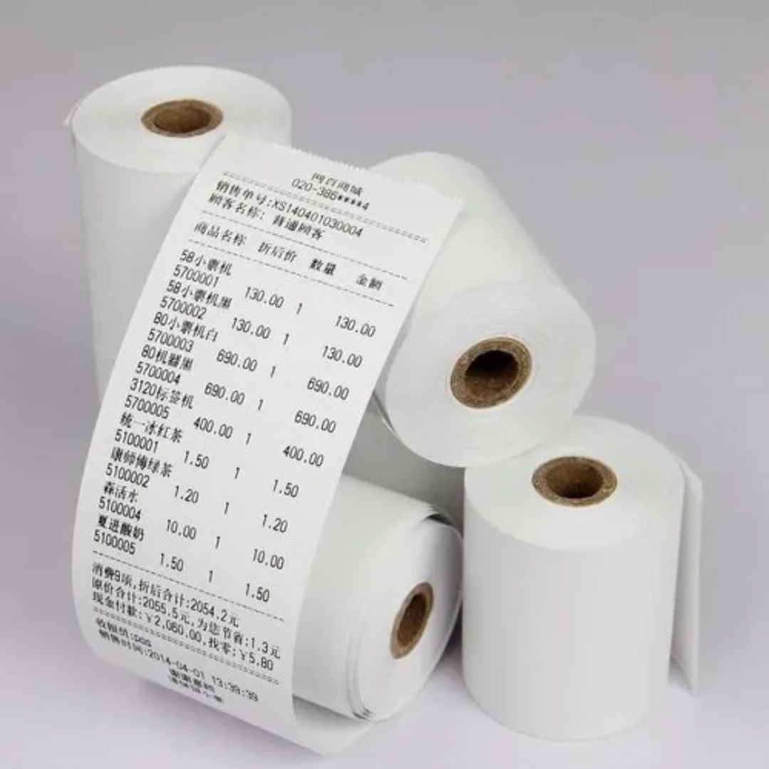 Thermal Cash Register POS Rolls 80x63mm 44m 48gr - Θερμικά Ρολά Ταμειακής