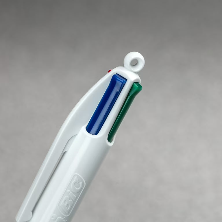 BIC 4 Colours Shine Ballpoint Pens 1.0mm Tip Assorted Metallic Barrels - Στυλό 4 Χρωμάτων Μεταλλικό