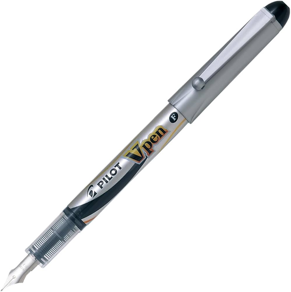 Pilot V-Pen Disposable Fountain Pen SVP-4M Blue | Black - Στυλό Καλλιγραφίας Μπλε | Μαύρο