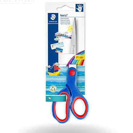 Staedtler scissors with packaging on a white background
