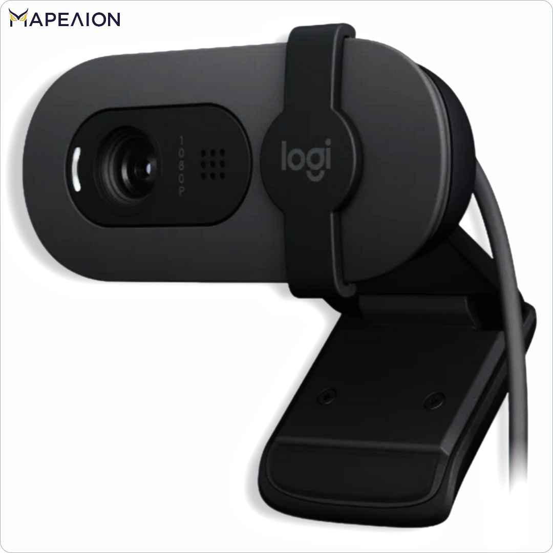 LOGITECH WEBCAM BRIO 105 WITH PRIVACY SHUTTER 1080P BLACK (960-001592) CAMERA