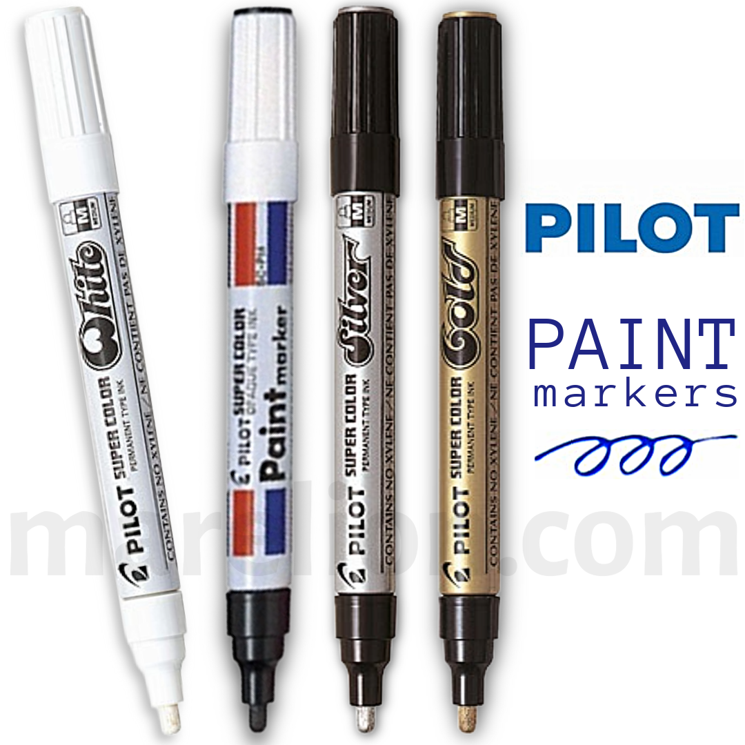 PILOT ΜΑΡΚΑΔΟΡΟΣ ΜΠΟΓΙΑΣ MEDIUM BLACK PAINT MARKER
