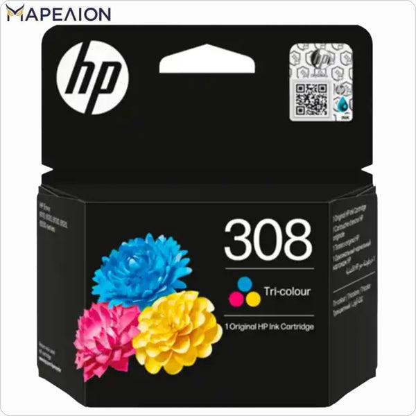 HP 308 Ink Cartridge tri - Color ΜΕΛΑΝΙ ΕΚΤΥΠΩΤΗ