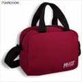 Τσαντάκι Φαγητού Burgundy Lunch Bag Must Team 24x19x13 - Ισοθερμικό