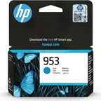 HP 963 ink cartridge packaging with butterfly design on a black background