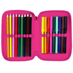 Must Pencil Case Balloon Girl Double Filled 2 Zip - Κασετίνα Διπλή Γεμάτη 2 Φερμουάρ