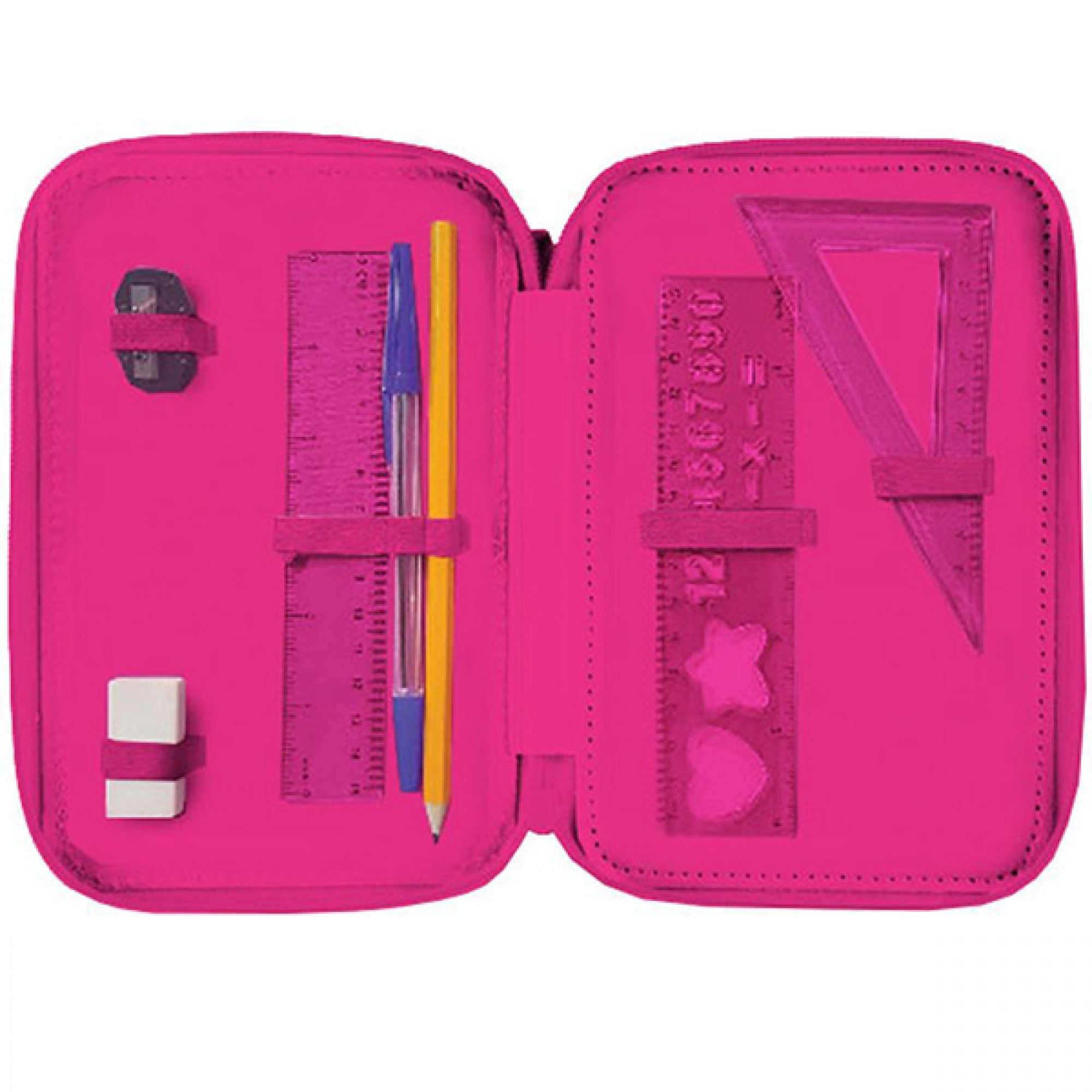 Must Pencil Case Balloon Girl Double Filled 2 Zip - Κασετίνα Διπλή Γεμάτη 2 Φερμουάρ