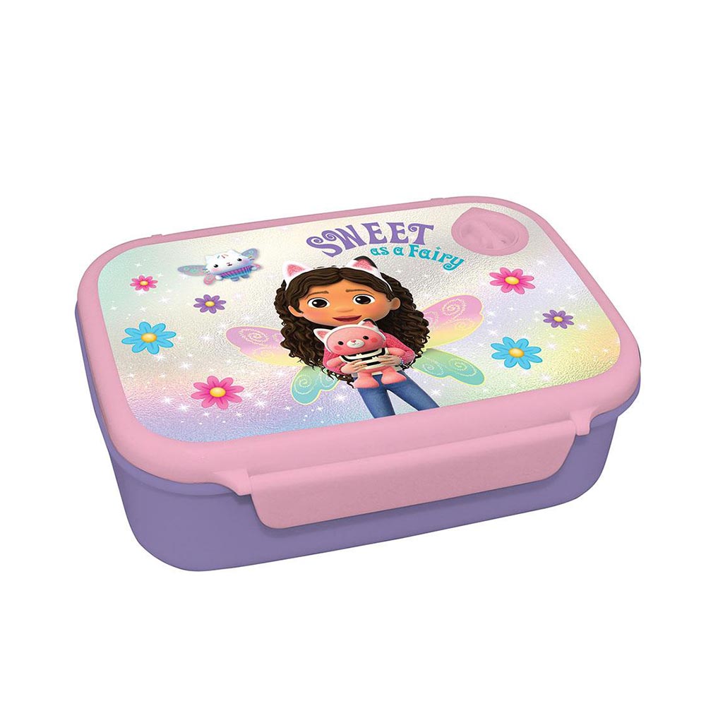 Must Lunch Box Set 800ml & Water Bottle 500ml Gabby's Dollhouse - Παιδικό Σετ Φαγητοδοχείο & Παγούρι Αλουμινίου