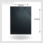 Flat File with Elastic Band Paper Made - Ντοσιέ με Λάστιχο 25.5X34.5 cm