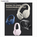 Havit H633BT Wireless Bluetooth Headphones L. PINK | Over-Ear Design, Deep Bass, 20H Playtime, Foldable Lightweight, Bluetooth 5.3, Built-in Microphone Headsets, for TV, iPhone, Gym, Running ΑΣΥΡΜΑΤΑ ΑΚΟΥΣΤΙΚΑ
