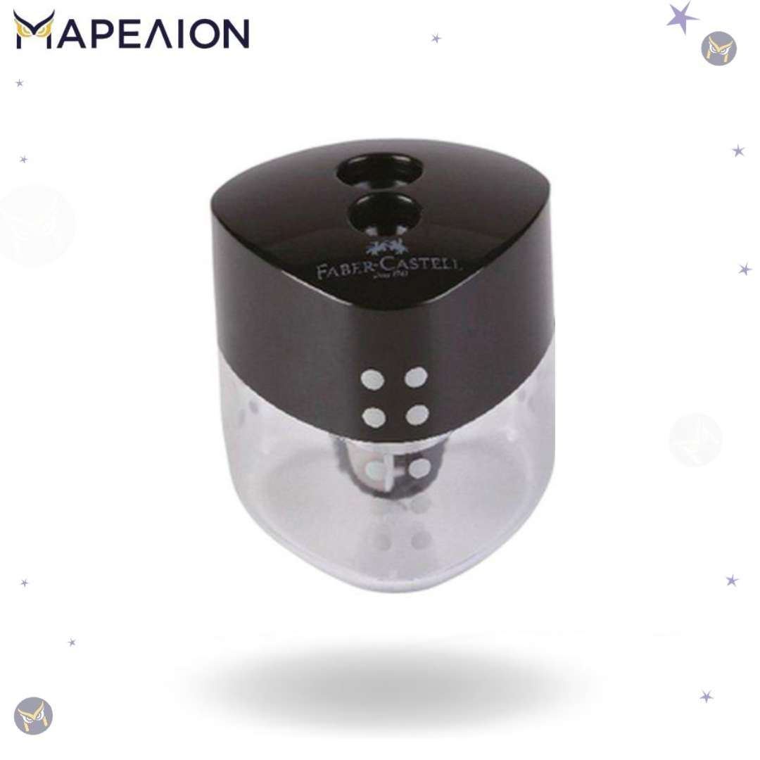 Ξύστρα Faber Castell Grip double hole Pencil sharpener 3 Χρώματα