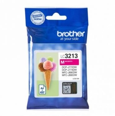 BROTHER INK CARTRIDGE LC3213 MAGENTA HIGH CAPACITY
